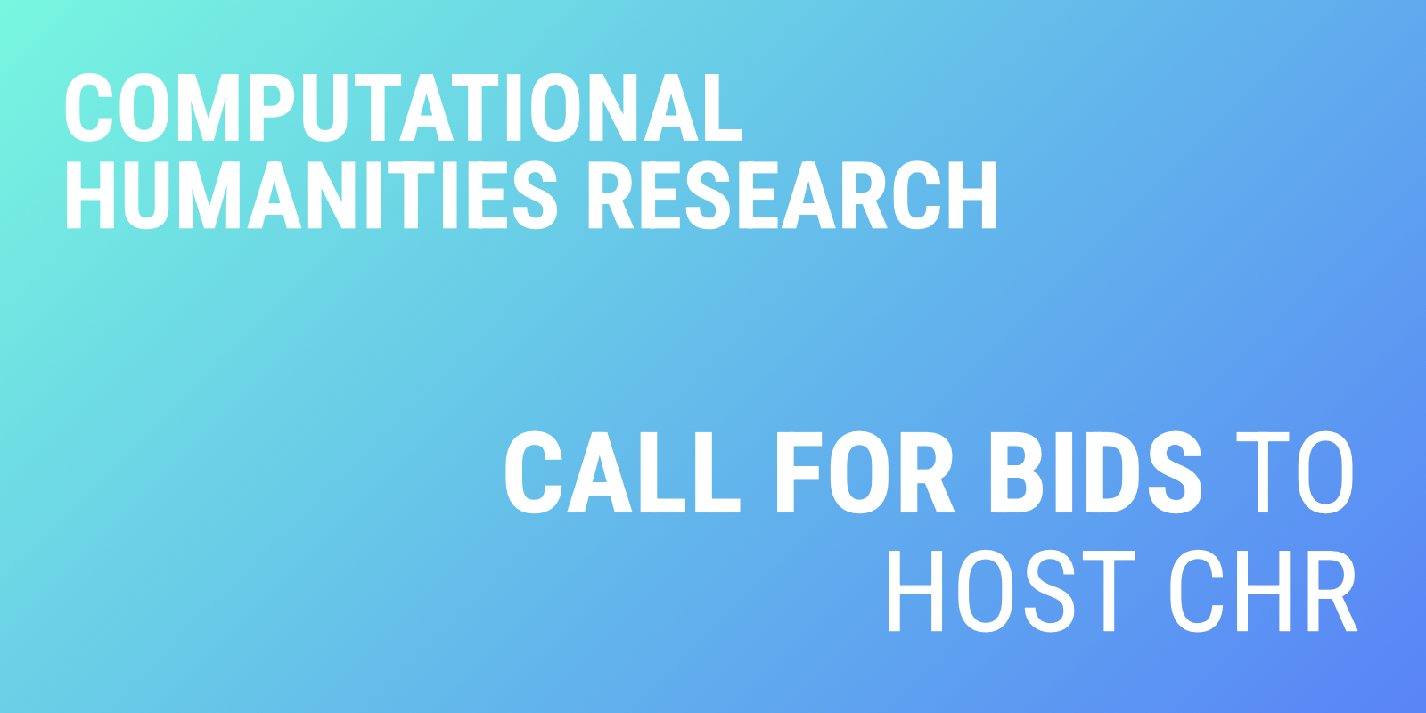 Call for Bids